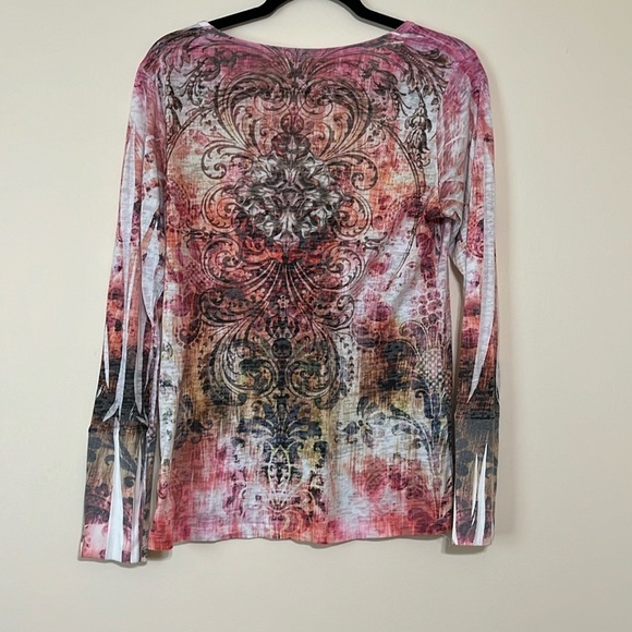 Sundance Long Sleeve Grunge Tee Size Medium - Picture 4 of 7